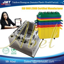 Taizhou plástico Troncos de armazenamento empilháveis ​​com rodízios mofo